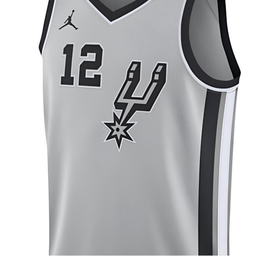 Jordan Basketball Jersey Men's Gray