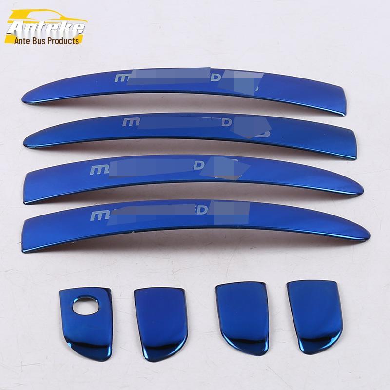 

17 CX-3 Ручка Яркая Накладка & Пряжка Подлокотника Декоративная Наклейка для Автомобилей