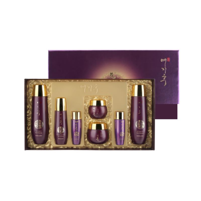 YEZIHU Youngbin Red Ginseng Premium Skincare Set (5 Items) – Anti-Aging Korean Herbal Skincare with Red Ginseng & Oriental Herbs