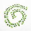 Artificial Grape Leaf Decoration: Green Creeper Vine for Ceiling Plants, Flowers - Wholesale Options Available.