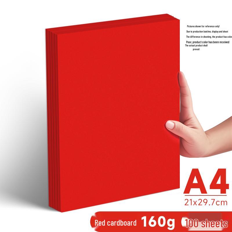 Leuchtend rotes A4/A5 70g Druckpapier für Büro und Basteln