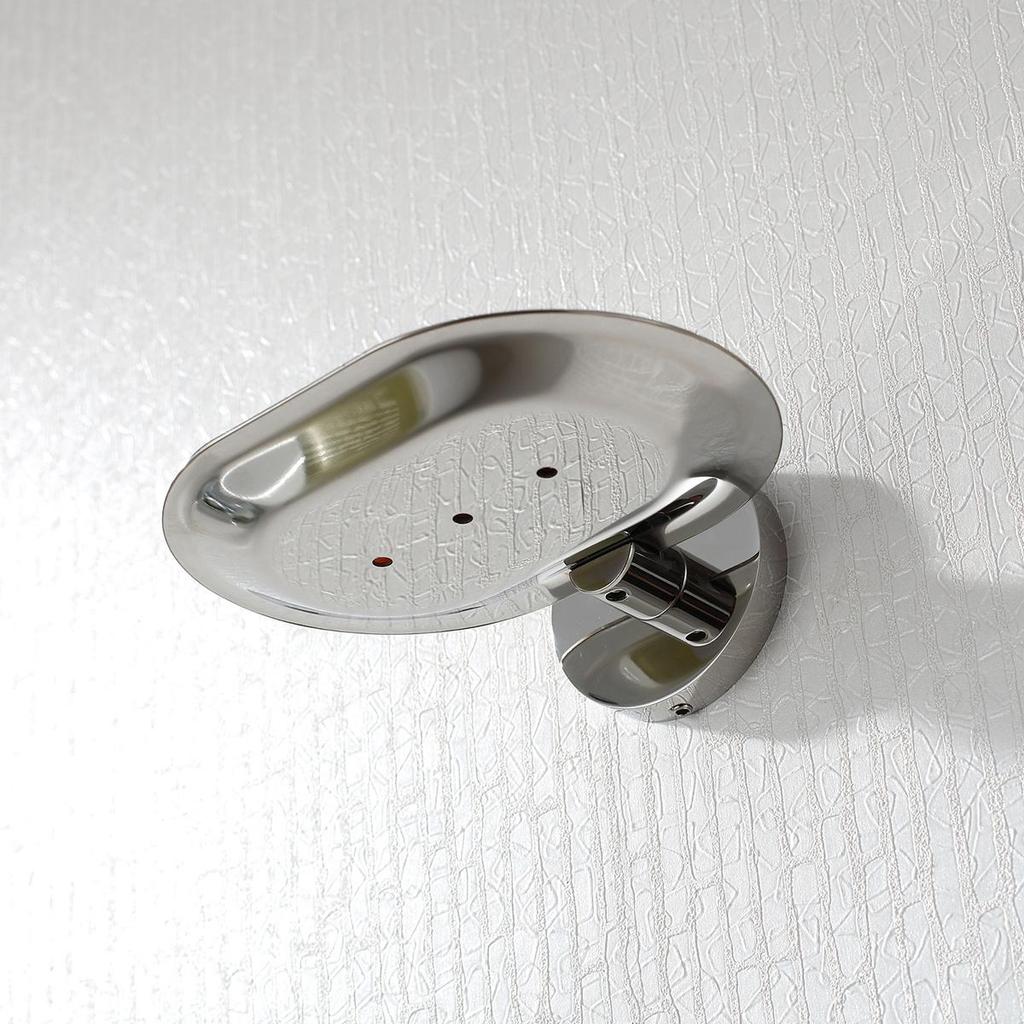 Bathroom soap rack, soap storage rack, bathroom accessories,soap dish black silver,Soap Holder