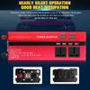 Solar Power Inverter LED 5000W 12v DC to 220V AC Sine Wave Converter