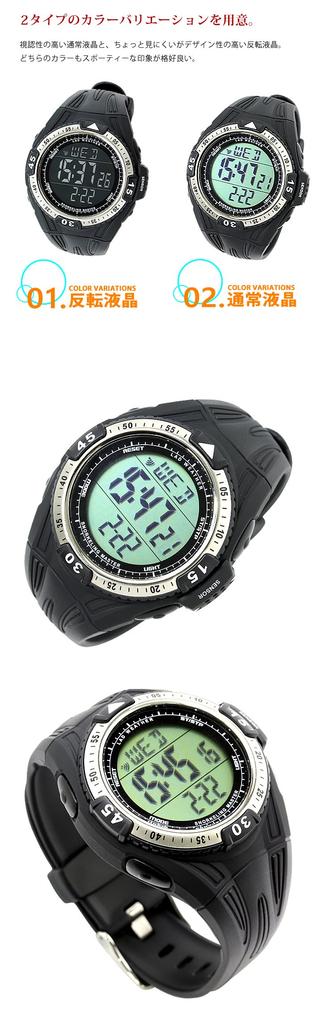 LAD WEATHER Watch with Depth Gauge and Temperature Perfect for and Snorkeling Regular Diver's Gauge, Swimming, Diving, (Black, LCD)