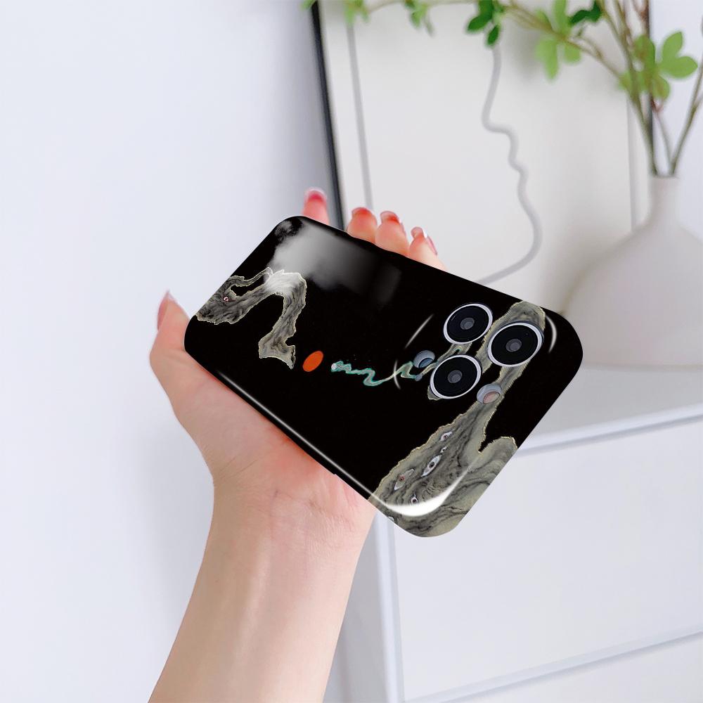 All-inclusive Film Phone Case Cartoon Fashion Design Hard Shell Full Cover Camera Protection Case for iPhone Huawei Honor Vivo Google