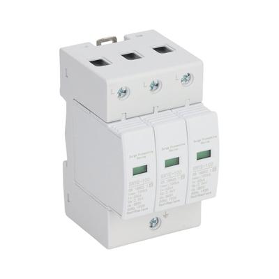 Surge Protective Device 100KA Voltage Protection Arrester Protector for Distribution Box 3P 385V