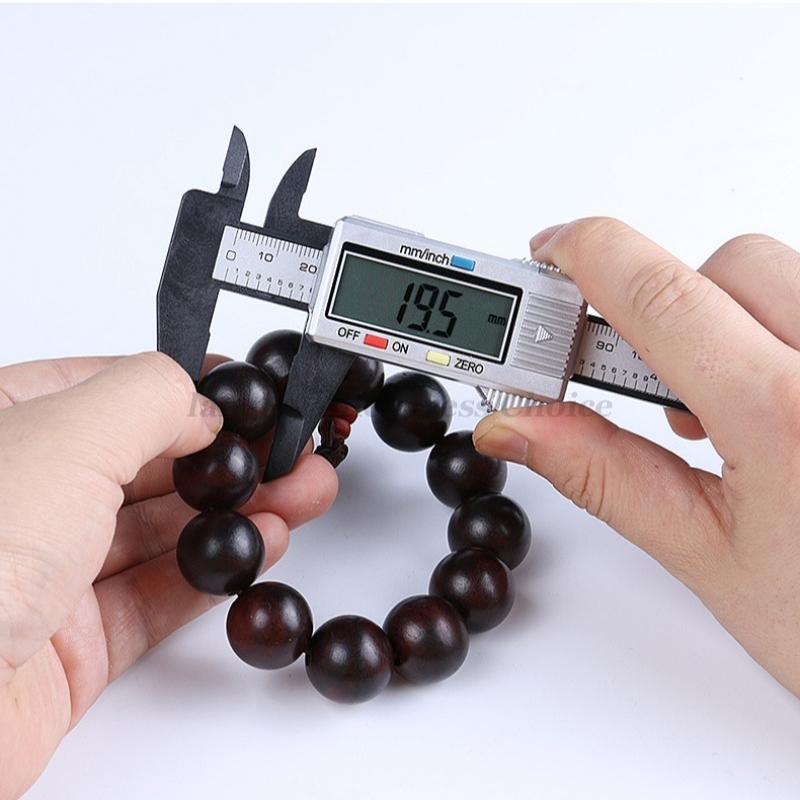 Plastic Vernier Caliper Digital Display Caliper Mini Text Play Caliper Vernier Ruler 100 150mm for Watch Repair Measuring Tools