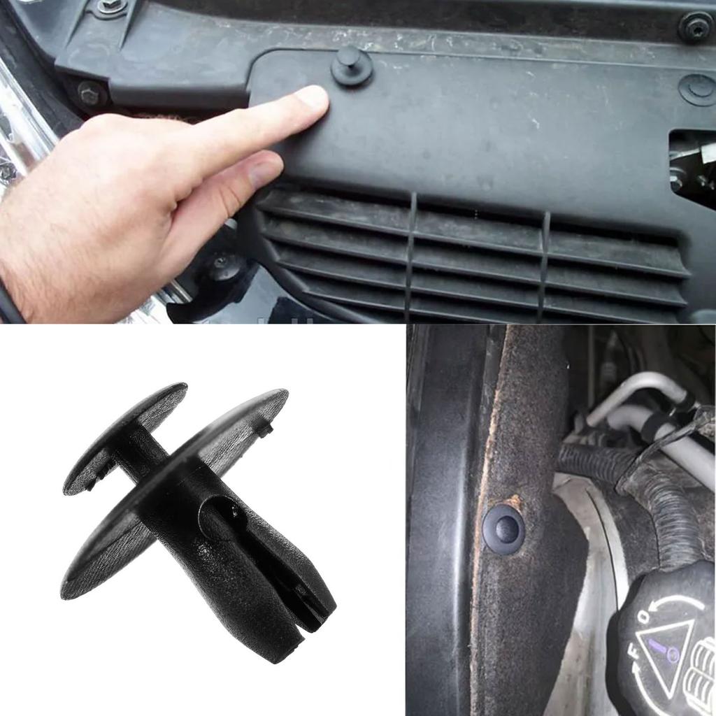 Car Bonnet Bumper Rivet Clips Trim Grille Clips Fasteners 6997T2 699783 For Peugeot 206 207 307 308 3008 Citroen C2 C3 C4 C6 C8