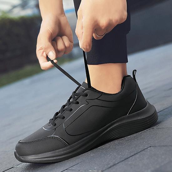 Men's Shoes, Casual Running Shoes, Spring and Autumn Low Top Leather Shoes, Plus Size Sports Shoes, Hiking and Walking Shoes, Travel and Jogging Shoes