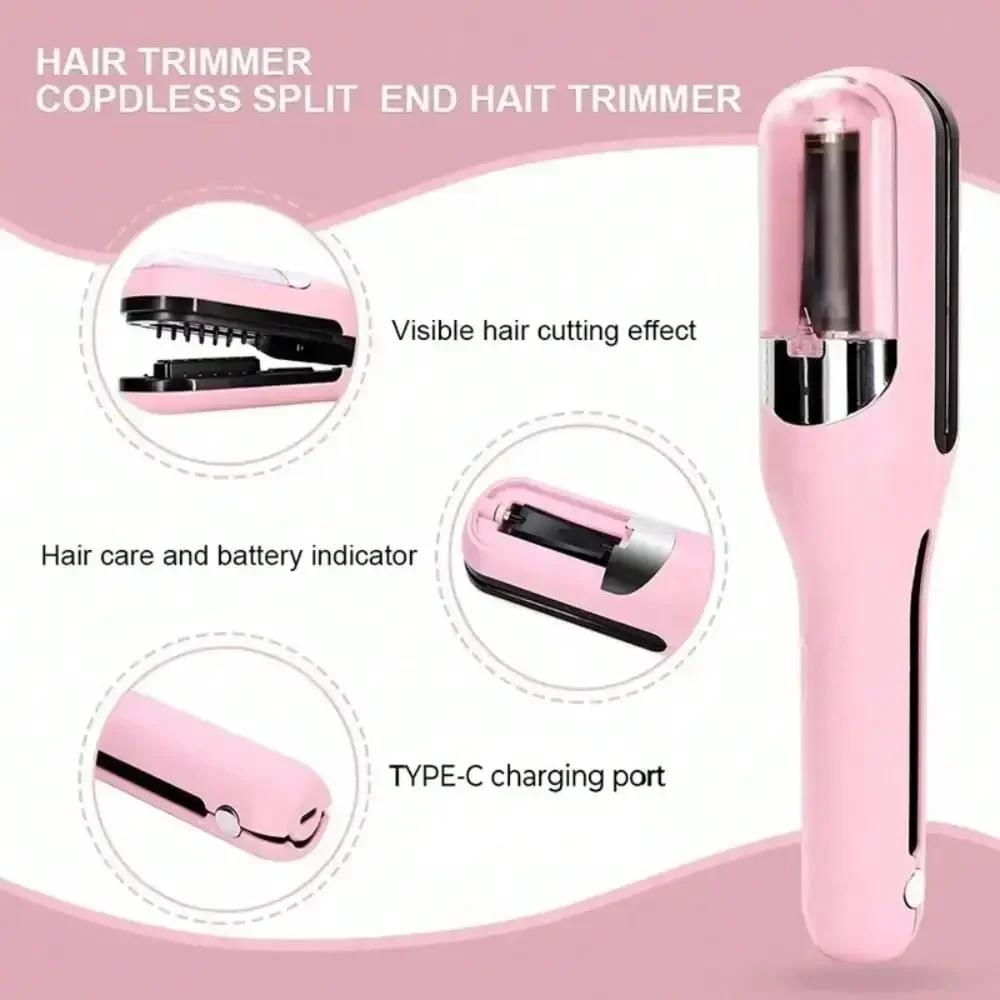 Multi-Function Beauty Hair Cutter Cutting Tools For Women Automatic Split End Remover Straightening Comb Various Hair Care Tool