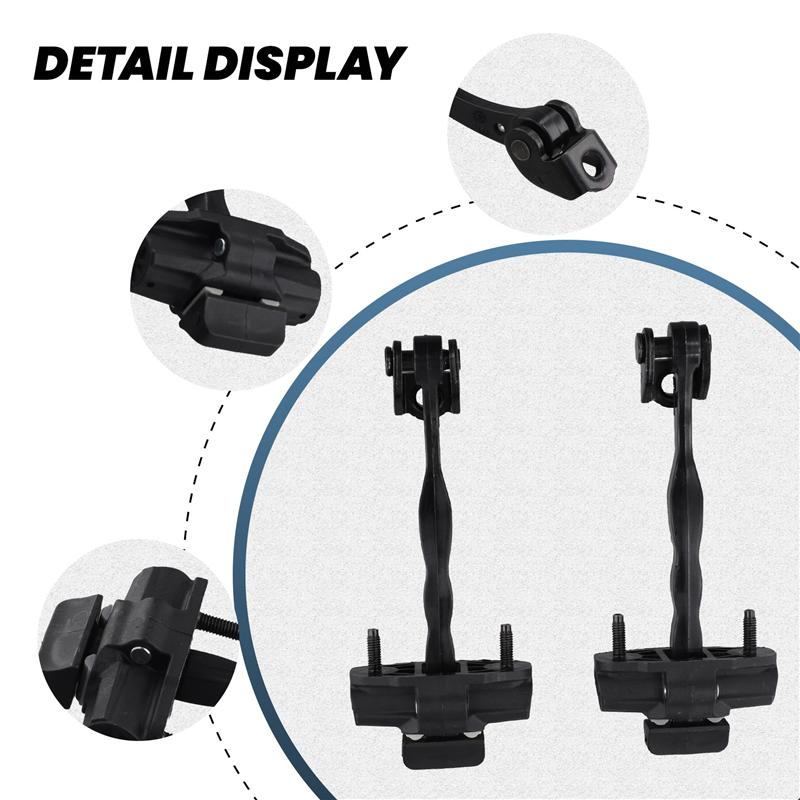 Authentic 2Pcs Front Door Check Strap Limit Rod Stop BM51-A23500-AA 1714637 For Ford Focus 2012- Door Hinges BM51A23500AA