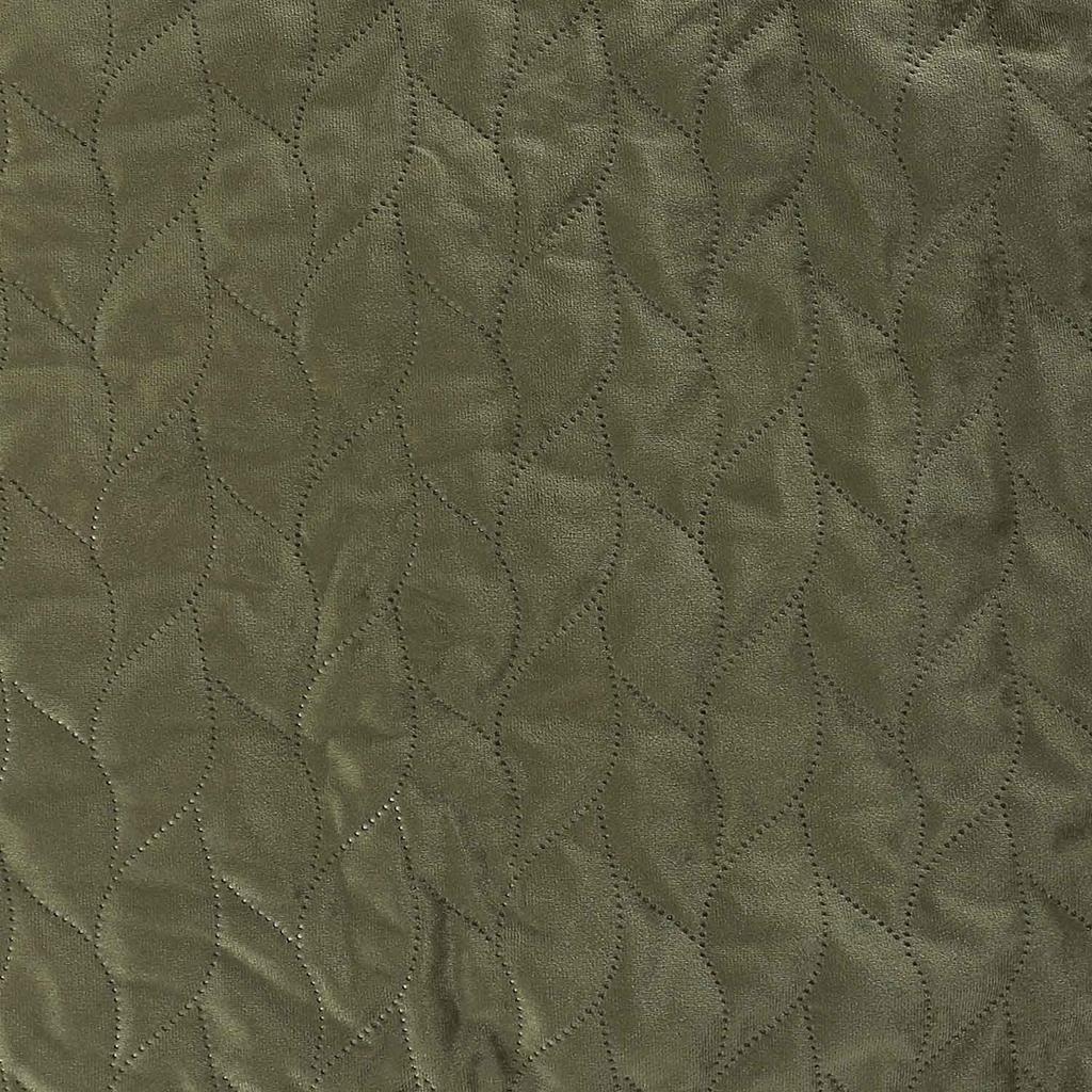 Verde MINK Decorative Bedspread 170x210 Green