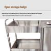 Sule Stainless Steel Waste Collection Cart