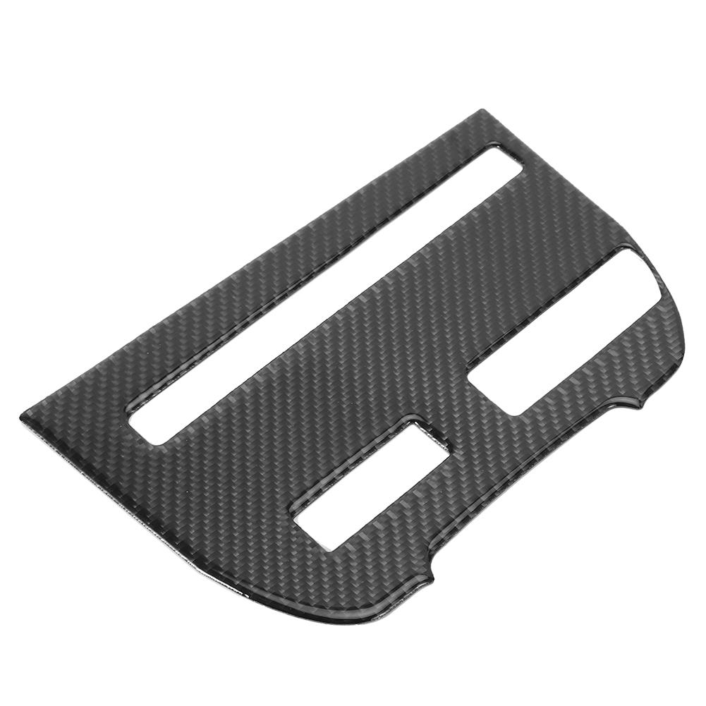 

Console Trim Sticker Carbon Fiber CD Player Interior Accessories Fit for Nissan GTR R35 08‑16B