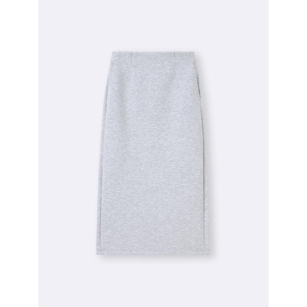 GU by Uniqlo Puff Sweat Narrow Skirt  Standard Length 83.0 To 87.0 Cm 