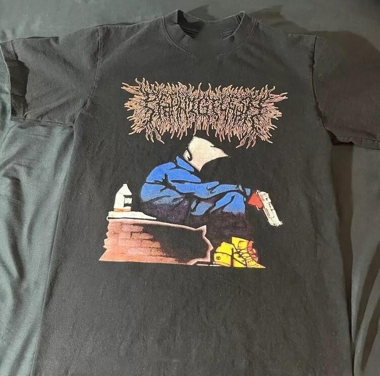 PeelingFlesh T-shirt Cotton Classic Unisex Black Men All size S-5XL HRN40 Unisex T-Shirt XXXL