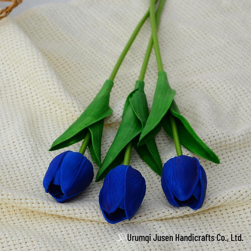 Tulip Artificial Flowers for Home Decor and Wedding Bouquets
