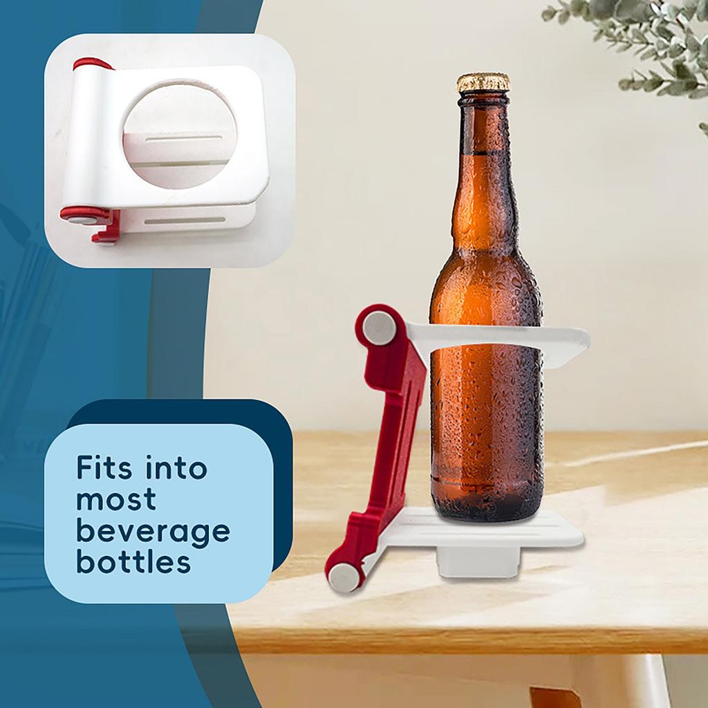 3D Printed Folding Stand Handheld Coffee Machine Holder Canned Beverage & Beer Rack