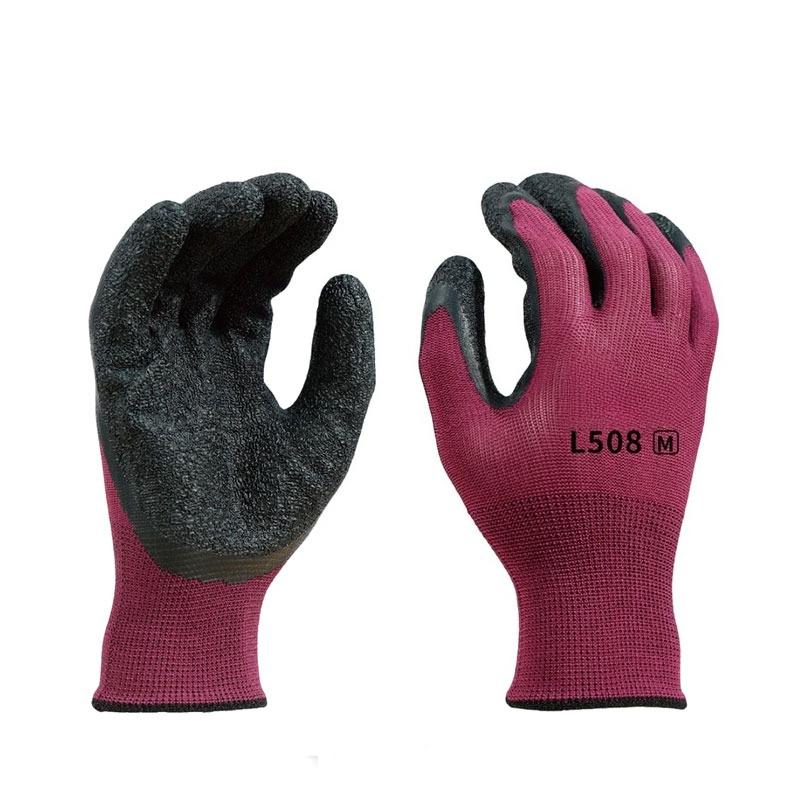 

12pcs Comfortable and Wear-resistant Latex Glove Thickened Wear-resistant Safety Glove for Construction Sites Safety Accessories