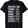 God Says I Am Autism Awareness Christian Bible Verse T Shirt