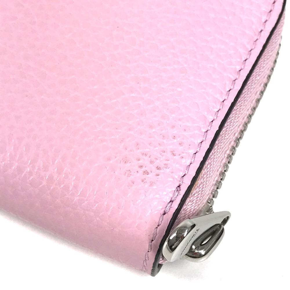 Salvatore Ferragamo Gancini logo Wallet Compact Wallet Zip Around coin purse