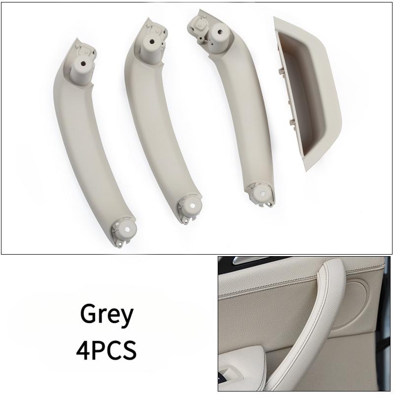 Car Interior Door Handle Left Right Inner Door Panel Handle Pull Trim Cover For BMW X3 X4 F25 F26 2010 2011 2012 2013 2014 2015 2016 2017 LHD