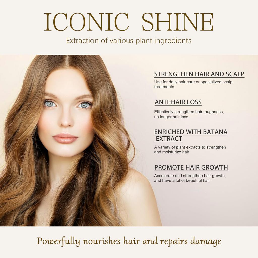 Hoegoa Nourishing Hair Oil For Dry Split Ends Revitalizing Soft Silky Hair Treatment