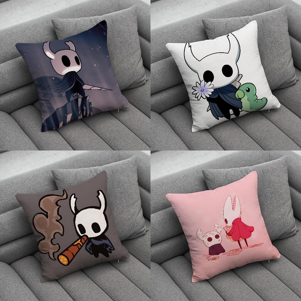HHollow KKnight Pillow Case Soft Cushion Cases for Farmhouse Sofa Decor Home Decorations and Protector