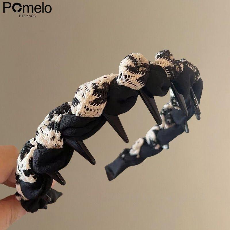 

Противоскользящая универсальная зубчатая повязка на голову для женщин на осень и зиму, модная ретро-повязка на голову с высоким верхом и аксессуарами для волос twist woven headband