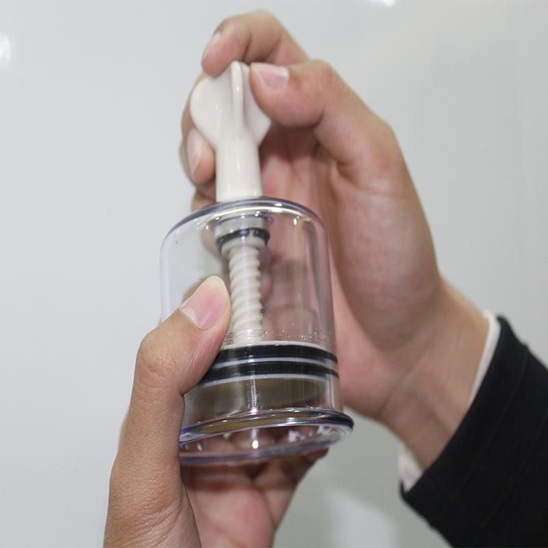 Plastic Nipple Sucker Enlarger Breast Rotating Vacuum Pump Clitoris Massager Stimulator Nipple Clamps  Adult Sex Toys Women