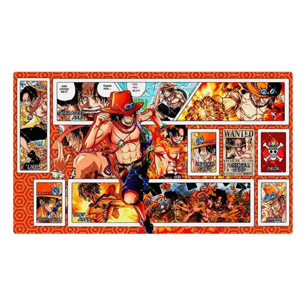 60*35*0.2cm Anime One Piece OPCG GAME Card PlayMat New Comic Series Enel Ace Law Hancock Brook Bonney Collection Gifts Toys