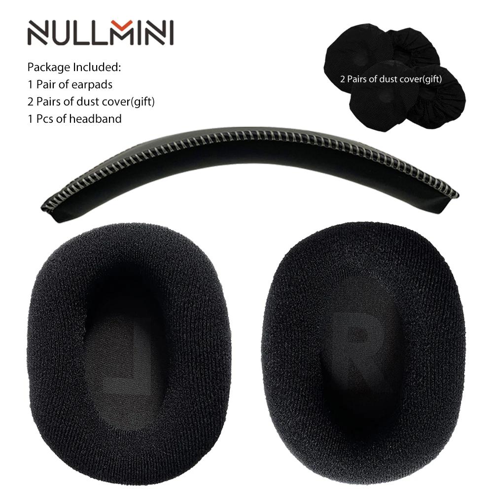 Cuscinetti Auricolari di Ricambio NullMini per Cuffie HyperX Cloud Silver, Cloud II, Cloud Alpha, Alpha PRO, Alpha S Fascia