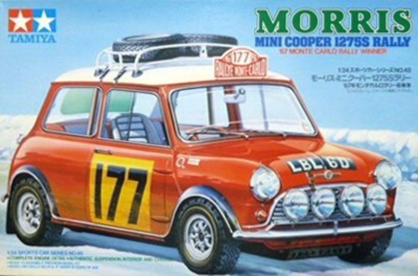 

Tamiya Спортивная серия автомобилей Mini Cooper Rally 1/24