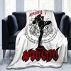 Muay Thai Kick Thailand Art Blanket Sport Logo Badge Plush Awesome Warm Throw Blanket for Home Restaurant Textile Decor Outdoor