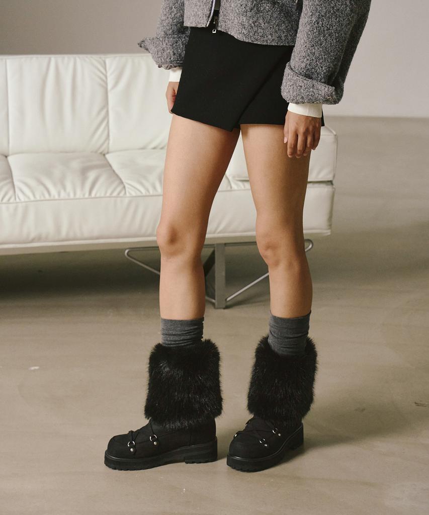 Twvp Moon Tracker Fur Ankle Boots (2 Colors) 24F81