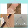 Light Luxury Geometric Oval Diamond Encrusted Bracelet For Women Gift Elegant Jewelry