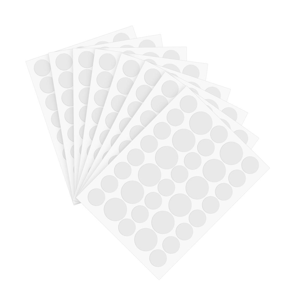 Skin Tag Hydrogel Patches Ultra Thin Cleaning Round Dressing Dot Patch for Arm Feet Transparent