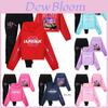 Kpop Demon Hunters Pattern Kids Hoodie Sweatshirt And Pants Set With Cartoon Prints For Winter Play