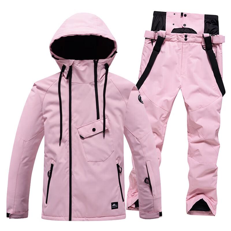 Zhan Shi Unisex Windproof Waterproof Ski Suit Set L