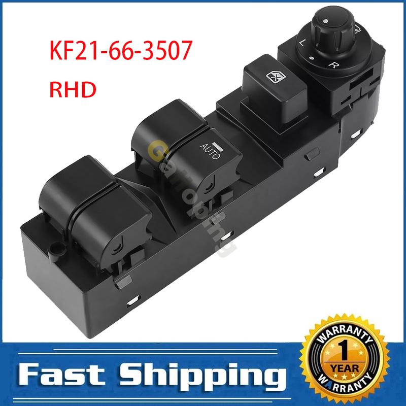 For Mazda CX-5 2016 2017 Right Drive Side Electric Power Master Window Switch Control Regulator Button KF21-66-350 Car Parts