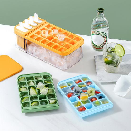 

Уникальный многоразовый пылезащитный чехол «сделай сам», 24 сетки, форма для изготовления мороженого с лопаткой, машина для изготовления кубиков льда, товары для дома