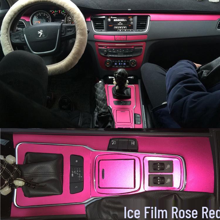 Peugeot 508 (11-18) Carbon Fiber Interior Console Wrap & Shift Lever Decoration