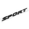Zhizhong Sport Letter Emblem Trunk Lid Rear Logo Badge Fits 2017-2022 Accord Civic Passport (Gloss Black)