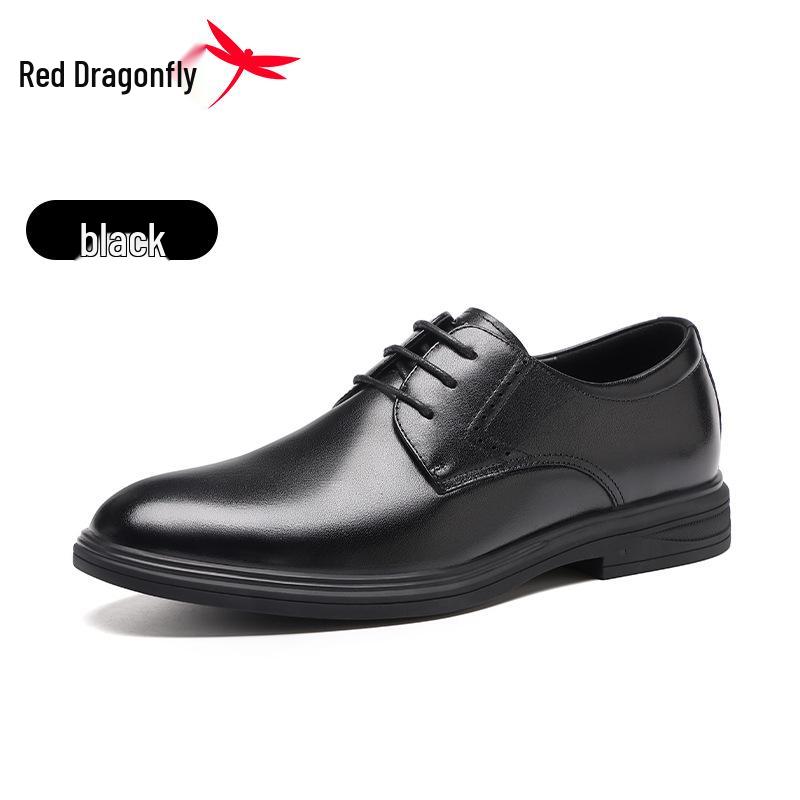 

Мужские формальные туфли дерби из натуральной кожи от Red Dragonfly 38 чёрный