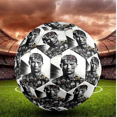 Cristiano Ronaldo Taglia 5 Pallone da Calcio Pallone da Calcio ad Alta Elasticità Per Competizione All'aperto Allenamento Quotidiano Gioco