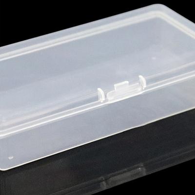 10 Pièces Mini Boîte en Plastique Rectangulaire Transparente Boîte d'Emballage Boîte de Rangement Anti-Poussière et Robuste Boîte de Rangement pour Bijoux Conteneur