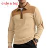 Mens Knitted Polo Shirt With Embroidery For Casual Office Winter Wear