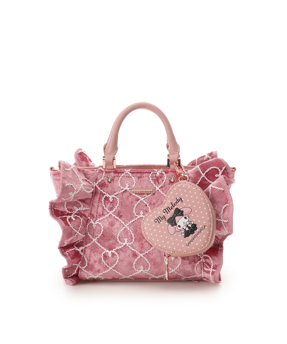 

Сумка Samantha Vega Melody Frill 00072520195002 My Collection , женская, розовый