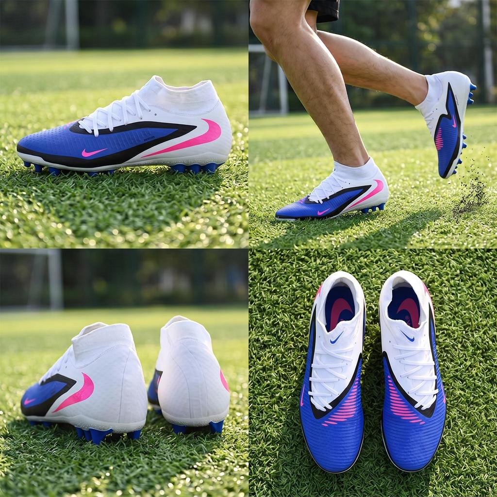 Nike Phantom 6 Mid-Top AG (Gummistollen) Fußballschuhe Unisex Fußballschuhe HQ2281446