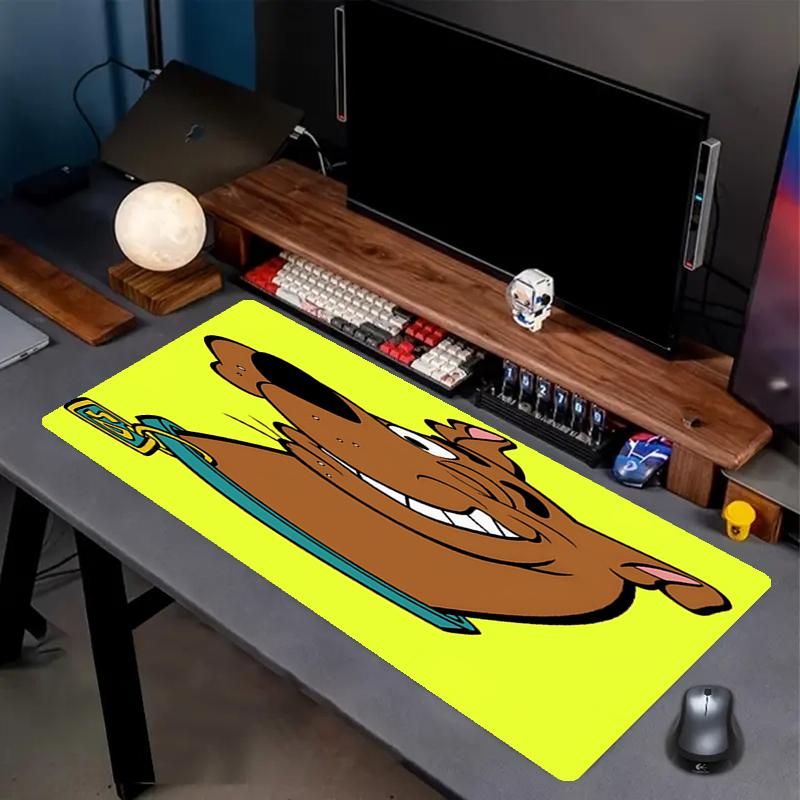 Scooby-Doo Theme Mouse Pad, Non Slip Rubber Base, Multifunctional Office & Home Decor, Perfect for Workspace Personalization.